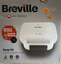Breville VST091 Sandwich Toaster - White