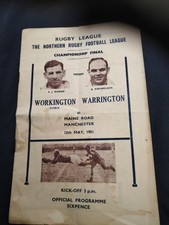 VINTAGE 1951 RUGBY LEAGUE