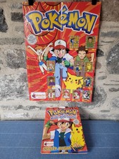 Merlin Vintage Pokemon Sticker Album(incomplete) And Poster(complete) Set 1999