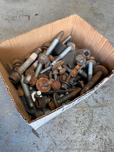 Box bolts nuts fasteners - box, of