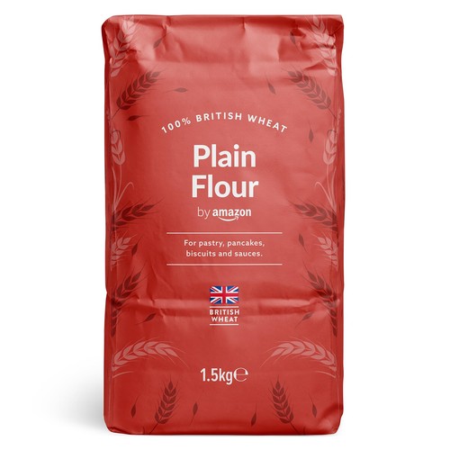 Plain wheat flour 5kg - plain, 1.5kg