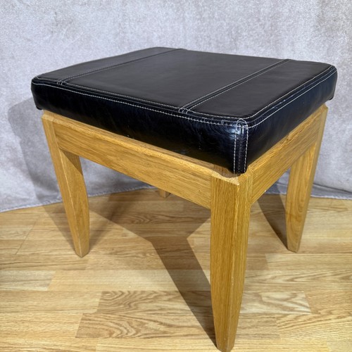 Vintage oak dressing table - oak,