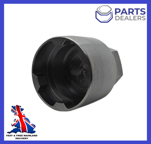 Locking wheel nut key - locking, land