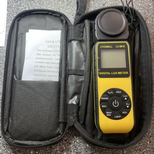 Digital lux meter lycebell - digital,