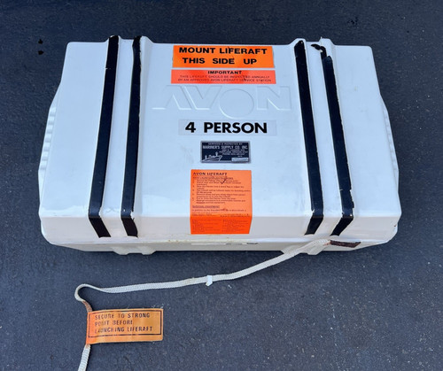 Avon person life raft - 4,