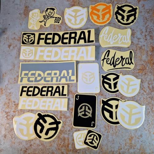 Federal piece bmx sticker - 22,