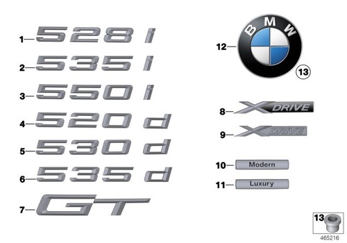 Bmw genuine lettering - bmw,
