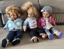 3 x Smoby Dolls Bundle. Fully Clothed. Very Good Condition.