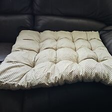 Seat Pad Dining Room Garden Kitchen Chair Seat Cushions Tie On Gingham Plain