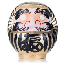 Gold Japanese Daruma Doll