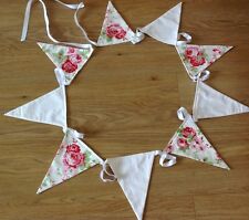 CATH KIDSTON IKEA WHITE ROSALI & WHITE BUNTING - 3 METRES