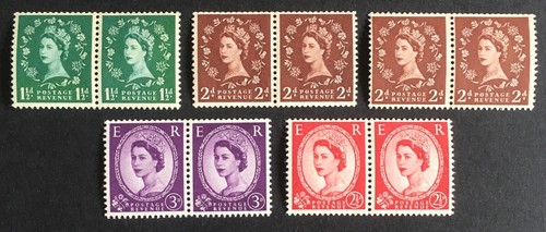 Qeii 1955 wildings - gb,