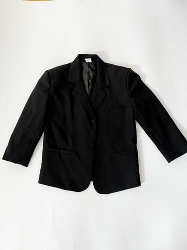 Boys black suitcoat - black, size