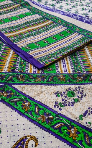 100 vintage pure silk - 100%,
