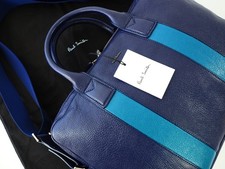 Paul Smith Blue Leather City