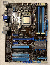ASUS P8Z77-V LX LGA1155 ATX bundle, i7 3770K, 16GB RAM, NVME boot, Noctua cooler