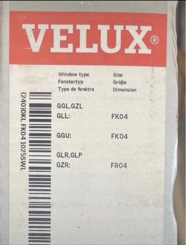 Velux thermal blackout blind - blackout,