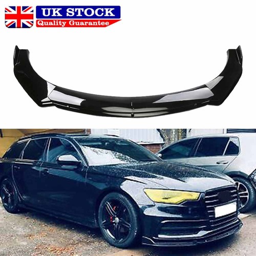 Front bumper lip spoiler - front,