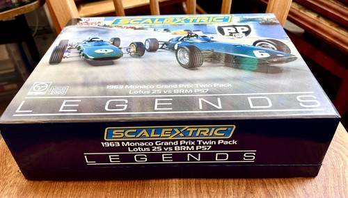 New scalextric legends box - scalextric,