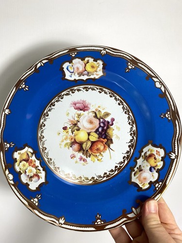 Vintage floral wall - vintage, plate