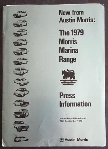 Morris marina car range - morris,