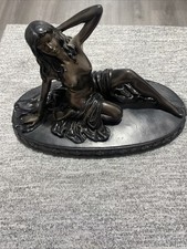 Fine Regency Arts The Bronze Collection ‘posing ’ Figurine Statue 9x6 Inch’s