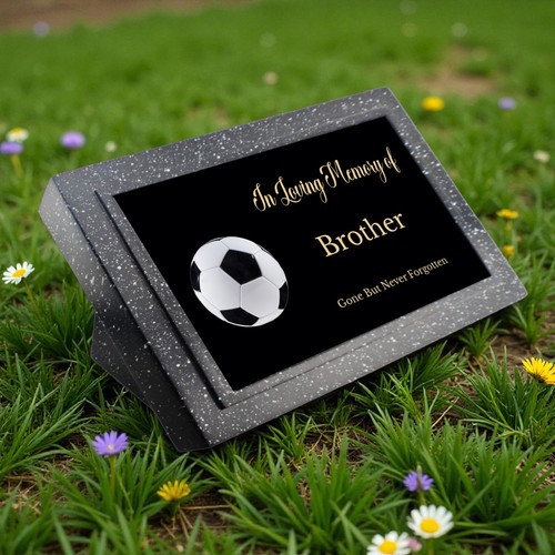 Memorial grave marker - grave,