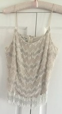 Laurence Kazar Beaded Fringe