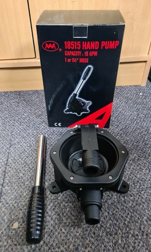 Hand bilge pump manual - pump,