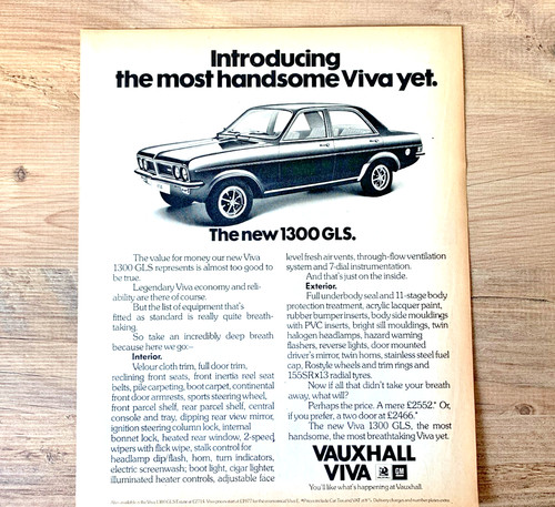 Vauxhall viva 1970s - vauxhall,