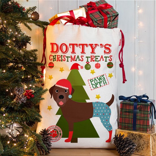 Personalised dog christmas - personalised,