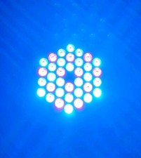 4PCS AIMKAP RGB 36 LED Par Stage Lights DMX512 w/ Remote DJ Party Disco RRP £77
