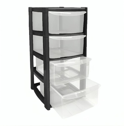 Plastic storage unit tier - storage, 4