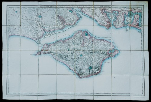 1868 ordnance survey map - 1868,