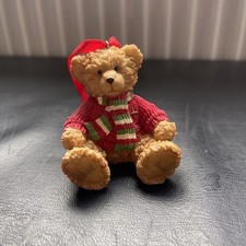 Harrods 2010 Teddy Bear Christmas Tree Decoration - Resin