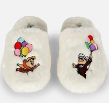 NEW Disney Small 3 4 Pixar UP Balloons Girls RUSSELL Mules Slippers Ladies
