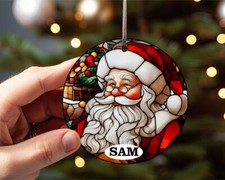 Personalised father christmas - personalised,