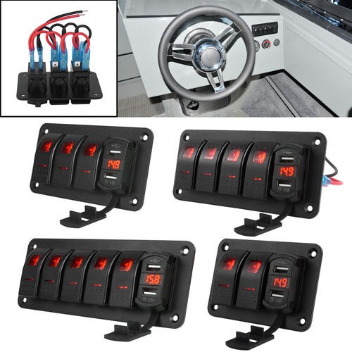 Gang red led light - 2/3/4/5,