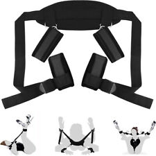 BDSM Bondage Set Restraint Under Bed Kit Handcuffs Ankle Straps Toy Adult Couple