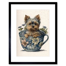 Teacup Yorkshire Terrier Dog