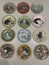 Meet My Kittens - Full Set Of 12 Lesley Anne Ivory. Certificate of Authenticity 