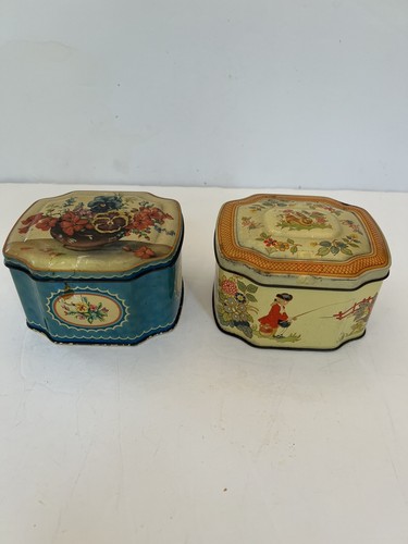 Vintage ridgways tea caddys - ridgways,