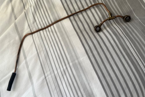 Bsa rocker oil feed pipe - feed,