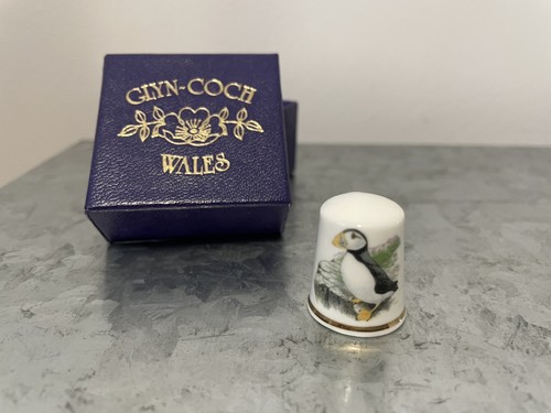 Thimble collectors club puffin - collectors,