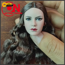 1/6 Scale Long Curly Hair Head