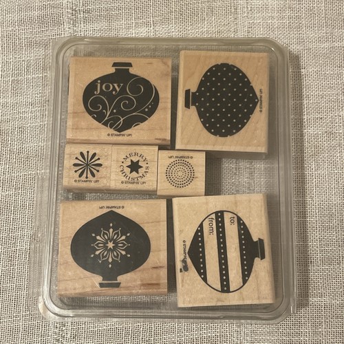 Stampin christmas bauble - up,