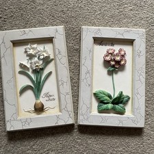 M&S Hand Painted Wall Plaques