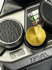 Shutter Button Soft Release Metal Concave Gold High Quality