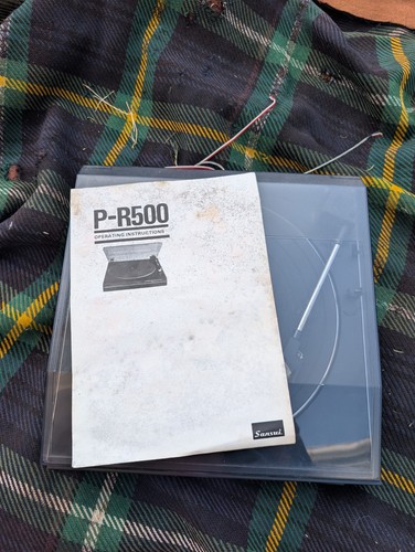 Sansui r500 turntable vinyl - p-r500,