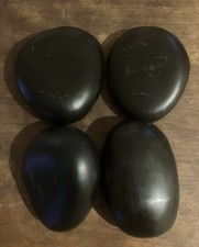 Black Polished Pebbles -